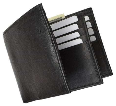 Men's Multi-Card Compact Center Flip Bifold Wallet P 52 (C) - menswallet