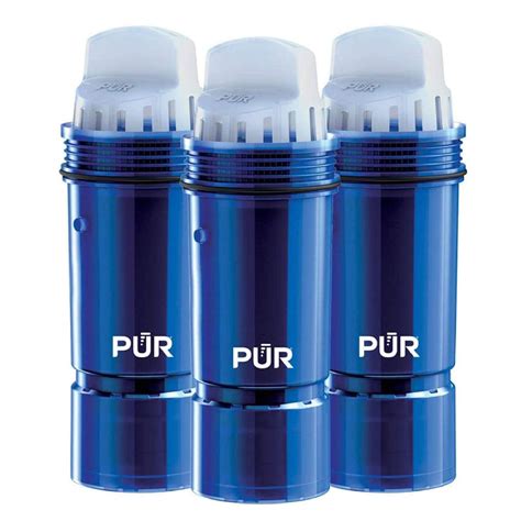 PUR Water Pitcher Replacement Filter with Lead Reduction, 3 Pack, Blue ...