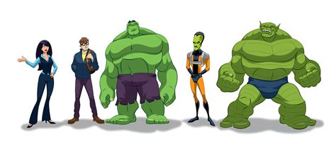 Hulk animated series :: Behance