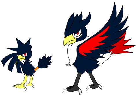 Honchkrow Evolution Line by RetracGamer on DeviantArt