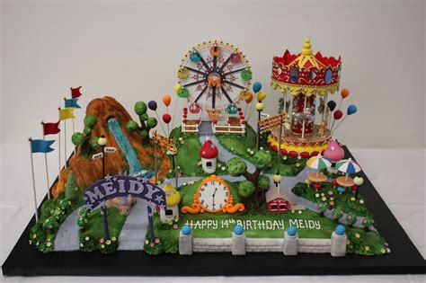 handi's cakes: Theme Park Birthday Cake