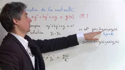 Exercice 9 (Equations différentielles) [06999] - YouTube