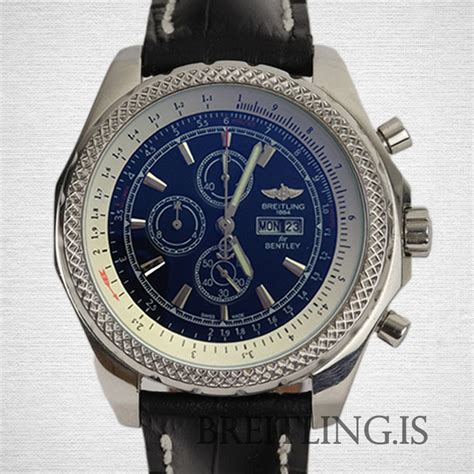 Breitling Replica Bentley 46mm A13362 Men's Black Dial Stainless Steel