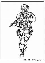 Army Battle Coloring Page sketch template