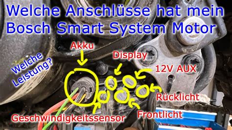 Chef Anreiz Klasse bosch ebike motor anschlüsse Boot Einfügen Klimaanlage