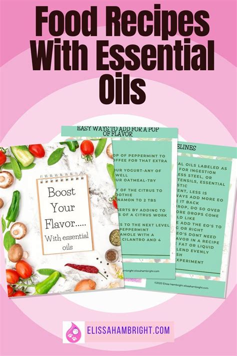 Using essential oils in food is a great way to add flavor and get the benefits of these powerful ...