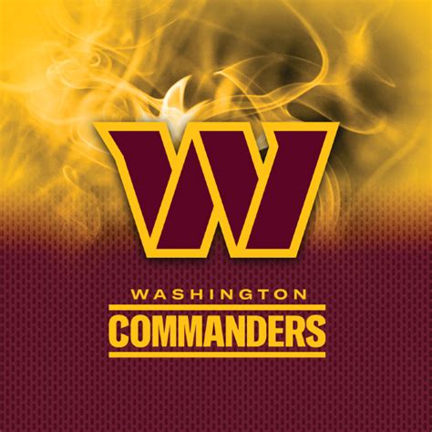 Washington Commanders On fire dye sublimated Bowling Towel