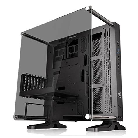 Thermaltake Core P3 Tempered Glass BLACK Edition Open Frame ATX PC Case ...