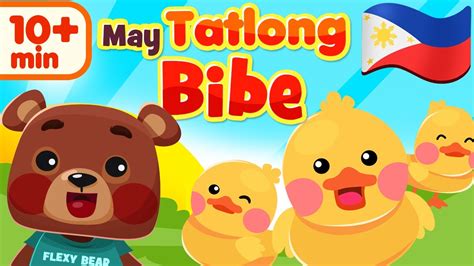 Tatlong Bibe Filipino Song & Other Kids Nursery Rhymes | Awiting Pambata - YouTube