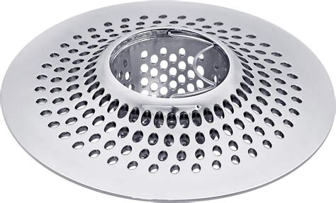 LEKEYE Stainless Steel Bathroom-Sink-and-Tub-Drain Strainer, Silver ...