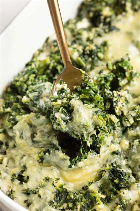 Cheesy Spinach Casserole - 40 Aprons