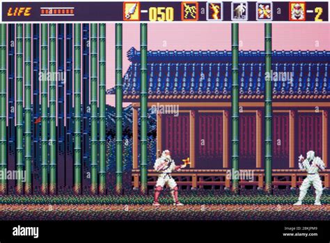 The Revenge of Shinobi - Sega Genesis Mega Drive - Editorial use only Stock Photo - Alamy