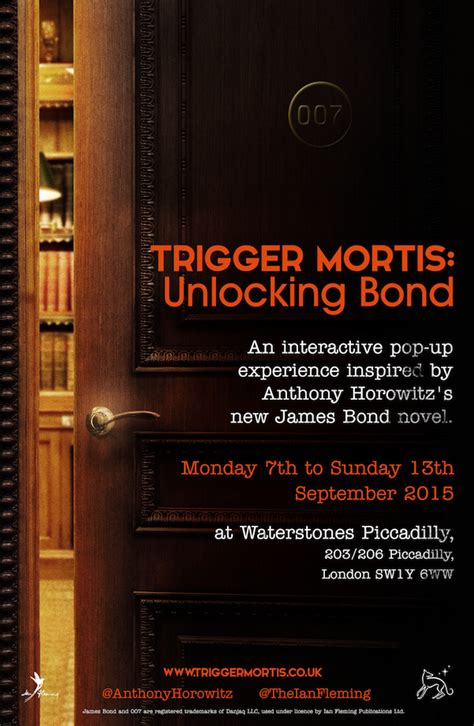 The Book Bond: TRIGGER MORTIS: UNLOCKING BOND experience in UK