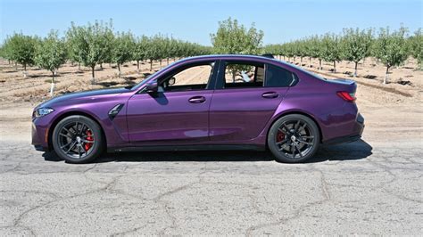 One-of-a-Kind: 2022 BMW M3 Purple Silk With Fiona Red Interior