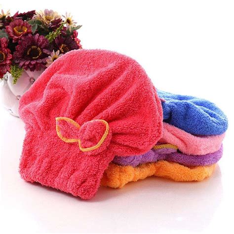 quick drying hair towels | Head wraps, Cap hair, Bathing cap