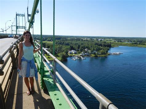 Best of Thousand Islands: Walking over the Thousand Islands Bridge ...