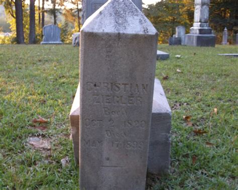 Christian Ziegler (1820-1899) - Find a Grave Memorial