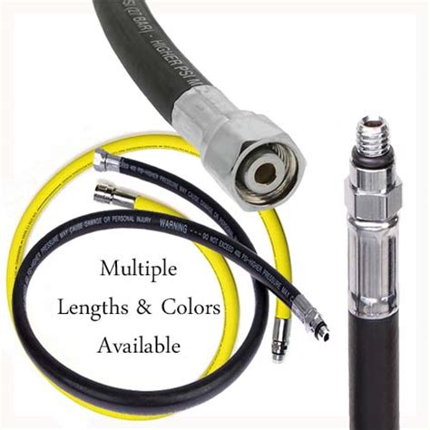 Low Pressure Rubber Regulator Hose - Hoses & Adapters - Scubatoys.com