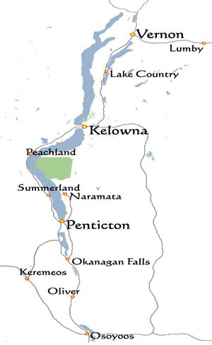 Okanagan Falls Wineries Map