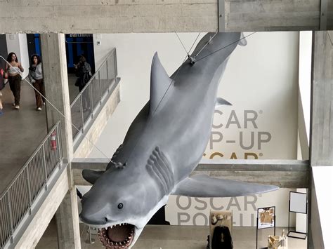 Bruce the shark drops jaws at the Academy Museum — The Daily Jaws