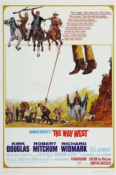 The Way West (1967) - Posters — The Movie Database (TMDB)