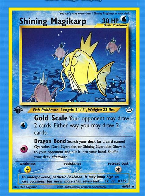 Shiny Magikarp Card | Pokemon | Pinterest