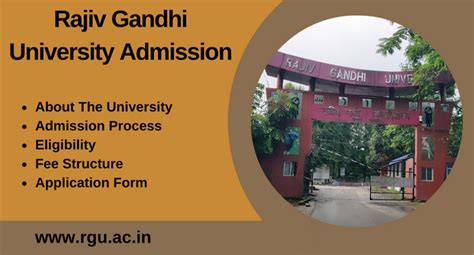 Rajiv Gandhi University Admission 2024-25 | (Live) Courses, Last Date ...