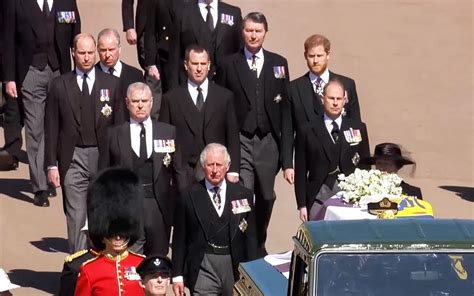 The Royal Family Reunites At Prince Philip's Funeral: Photos