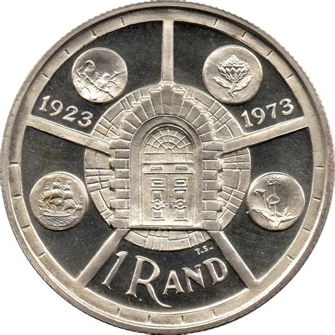 1 Rand (Anniversary of Pretoria Mint) - South Africa – Numista