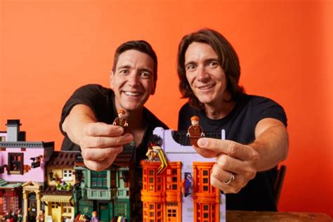 Watch James and Oliver Phelps (aka Weasley twins) taking the first look at the new LEGO Harry ...