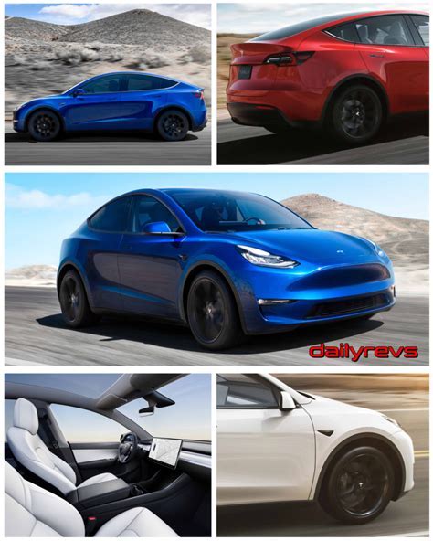 Tesla Model Y Colors Side By Side – Warehouse of Ideas