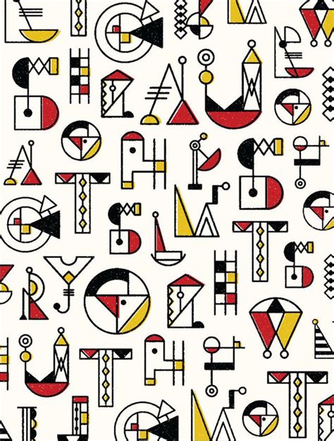 Typo Tuesday: Bauhaus Typeface | Lettering design, Typography poster design, Typography