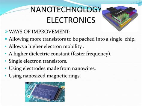 Nanotechnology In Electronics