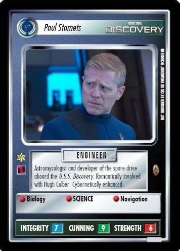 Paul Stamets | Star trek ccg, Star trek ships, Star trek starships