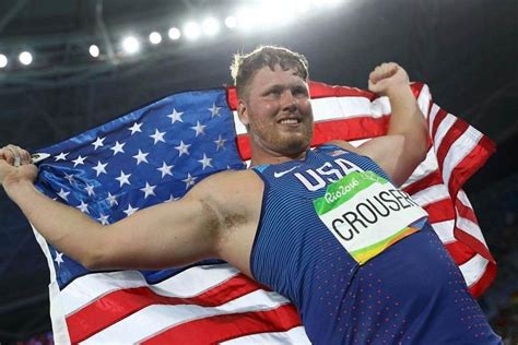 Olympics: American Ryan Crouser wins shot put gold, breaks Games record | The Straits Times