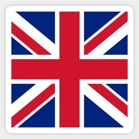 British Flag UK Union Jack Flag - Uk Flag - Sticker | TeePublic