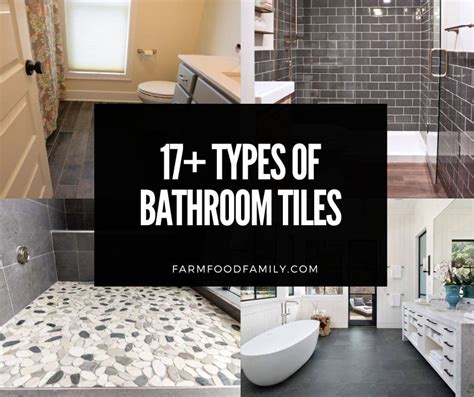 17 Types of Bathroom Floor Tiles: Pros and Cons (With Pictures)