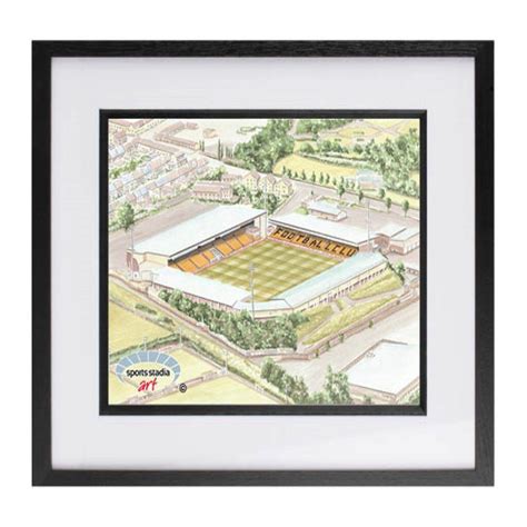 Port Vale Fc Vale Park Stadium Art Print By Sports Stadia Art