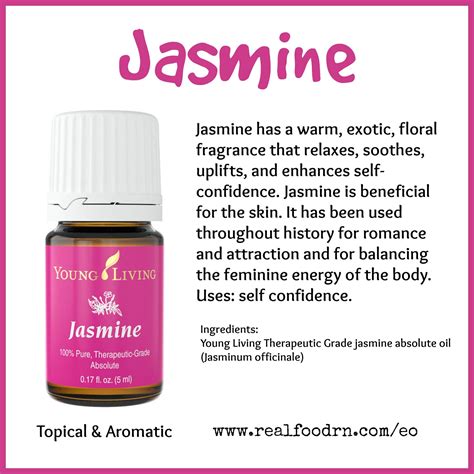 Jasmine Essential Oil - Real Food RN