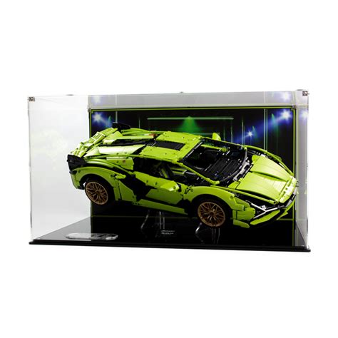 Display case for LEGO® Technic: Lamborghini Sián (42115) — Wicked Brick