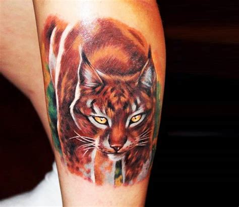 Lynx tattoo by Veronika Raubtier | Post 19205