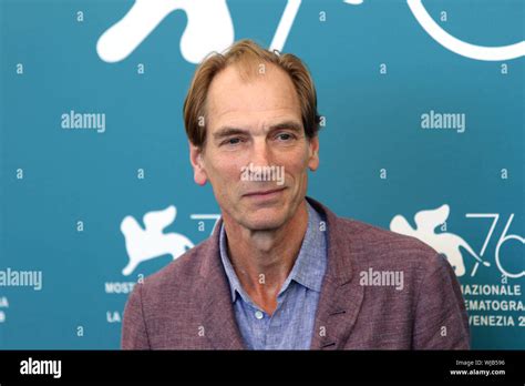 Italy, Lido di Venezia, September 3, 2019 : The english actor Julian Sands at the photocall of ...