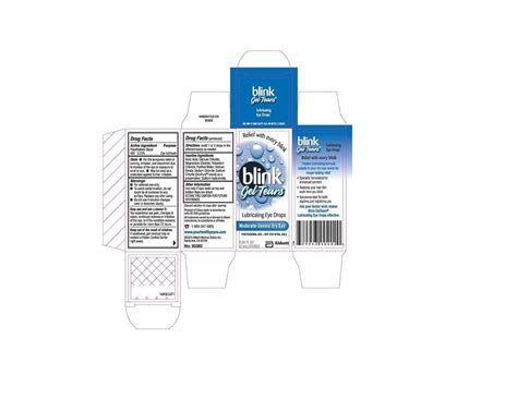 Blink gel tears (solution/ drops) AMO Hangzhou Co., LTD