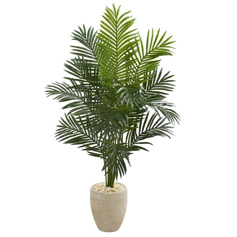 Nearly Natural Indoor 7.5 ft. Phoenix Artificial Palm Tree-5585 - The ...