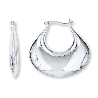 Hoop Earrings Sterling Silver | Kay