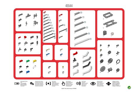 大拇指教室 /程式設計/樂高積木/ - 樂高機器人LEGO EV3 介紹及零件表 #45544 #45560(教育版)