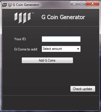 Ijji G Coins Generator – to Ijji games ~ BestUpHacks