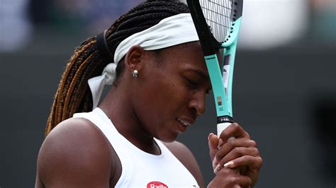 Coco Gauff knocked out of Wimbledon in first round in shock loss ...