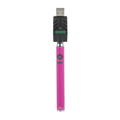 Ooze Slim Pen TWIST Battery w/ USB Smart Charger - Pink – Weed Republic