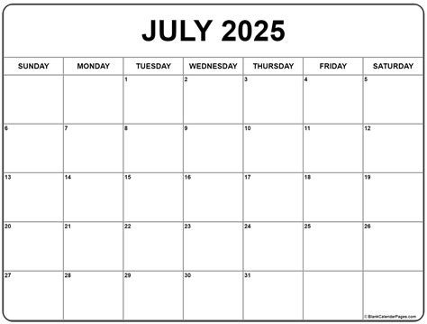 July 2025 Calendar Pdf Planner - ashely estella